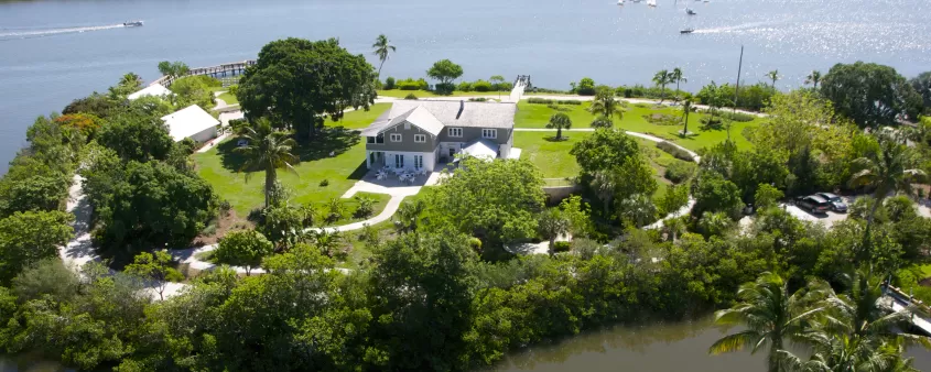 Mound House Aerial View