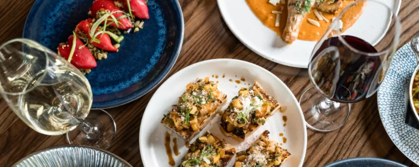 Small plates and wine at Silver King Coastal Kitchen